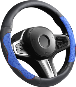 Housse de <span class=keywords><strong>volant</strong></span> en cuir toutes saisons, rafraîchissante en été et chaude en <span class=keywords><strong>hiver</strong></span> - Product Image 4
