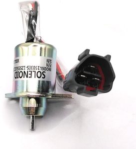 อะไหล่รถขุด 12V โซลินอยด์วาล์วหยุดเครื่องยนต์ รุ่น 1503ES-12S5SUC12S - Product Image 1
