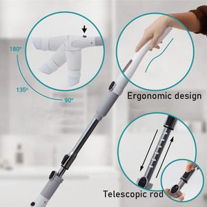 Productos Populares 2024 Cepillo de Limpieza de Plástico para Polvo para Sofá y Cama Cepillo de Limpieza Eléctrico - Product Image 3