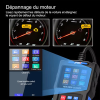 Lecteur de codes de panne de moteur de voiture universel OBD2 JUNYI T200, outil de diagnostic CAN pour tous les véhicules OBDII depuis 1996 et plus récents