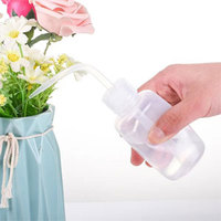 Bouteilles de lavage, bouteilles de sécurité, outils d'arrosage, bouteilles en plastique économiques à presser avec étiquettes graduées à col étroit