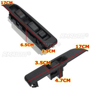 8973151840 8981472360 98147236-0 สวิตช์กระจกไฟฟ้าด้านหน้าซ้ายขวา 24V สำหรับรถยนต์ ISUZU NPR66 70PL NKR NQR70 NHR - Product Image 6