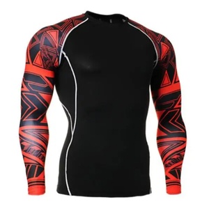 Sublimated Sun Protection Rashguards Design Your Own Custom Rash Guard Custom Long Sleeve <b>Shirt</b> Logo <b>Compression</b> <b>Shirt</b> - Product Image 4