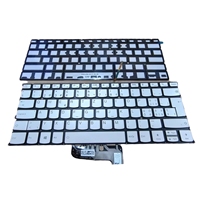 Clavier de remplacement pour ordinateur portable Lenovo Yoga 9-14ITL5 82BG UK rétroéclairé argenté Mica PK131KK5B25 V200120B SUNREX