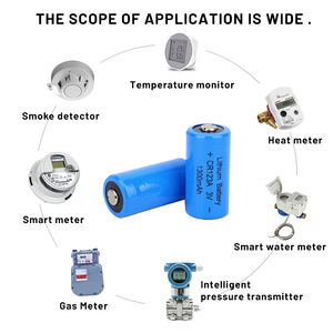 <span class=keywords><strong>3</strong></span>,7 В 700 мАч аккумуляторная литиевая батарея cr 123a аккумуляторная батарея упаковка CR2 CR123A цилиндрическая для электровелосипеда электрический скутер - Product Image 3