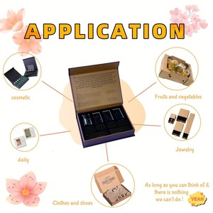 Custom Luxury Paper Packaging Magnetic <b>Gift</b> <b>Pink</b> <b>Boxes</b> with Logo - Product Image 5