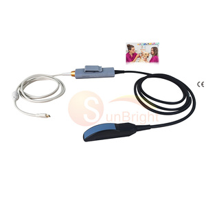 Transductor de sonda de ultrasonido convexo para equipo de diagnóstico veterinario, para ganado, caballo, vaca, 2 uds., 2 uds. - Product Image 1