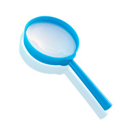 Jouet optique en plastique acrylique HD pour enfant, Mini loupe portative, expérience scientifique, jouet pour enfant