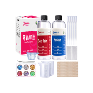 Kit di resina epossidica a polimerizzazione rapida-4 ore di resina epossidica senza bolle resina epossidica cristallina per arte artigianale - Product Image 1