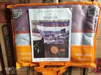 Draps plats Jimmy en liquidation, fabriqués en Chine, 4 pièces, taille King, 3 places, ensembles de draps de lit de haute qualité, deux draps et deux taies d'oreiller