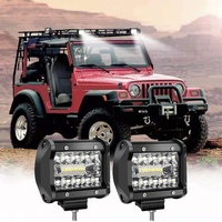 Offre Spéciale 4 pouces LED barre lumineuse voyage rangée Spot inondation Combo faisceau 60W Led Mini barre lumineuse pour camions Jeep