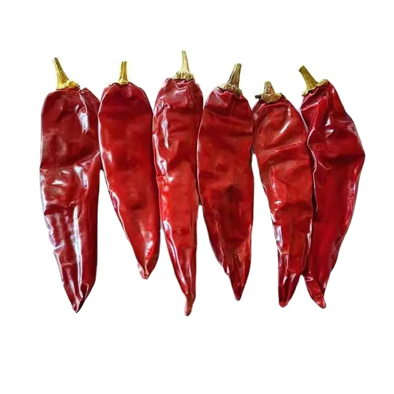 Palitos de pimienta de cayena entera roja AD Raw Huayuan 20Kg/bolsas tejidas Chile rojo seco Hierbas individuales y especias Chile seco 10 Kg QS