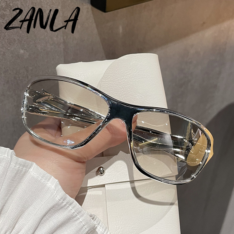 2024 New Y2K Punk Sports Sunglasses for Men Women UV400 Sun