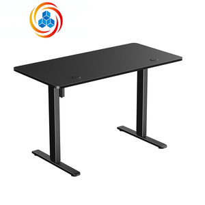 Table de jeu QIANBEI à hauteur réglable, bureau mobile assis-debout, cadre électrique, surface en bois, multifonctionnel pour ordinateur portable - Product Image 6