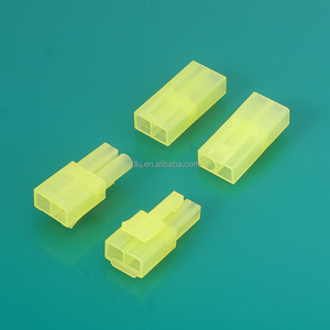 Vert Mini <span class=keywords><strong>Tamiya</strong></span> Mâle Femelle Terminal D'accueil En Laiton Contact Matériel Nylon pour Lampe LED Power Drive Connexion Fil pour PCB - Product Image 2