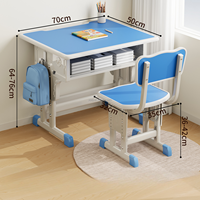 Ensemble table et chaise d'étude individuelles modernes pour collège, lycée et université - Autres meubles scolaires, bureau et chaise