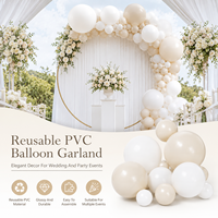 Ballons réutilisables en PVC pour enfants, décoration de fête écologique, toile de fond pour célébrations, sérigraphiés, vente en gros pour événements festifs
