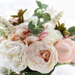 Suministros de Decoración para Bodas al por Mayor, Ramo de Novia y Damas de Honor con Flores Artificiales de Seda - Product Image 5