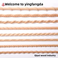 Bingkai Foto Kayu Beech Jerman Ukiran Kustom dengan Lis Pinggir Bermotif Bunga, Gaya Amerika Modern Minimalis Mewah