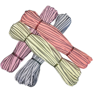 Cinta Elástica Reflectante Gris Plateado para Ribetes, Tela para Ribetes, Cinta de Poliéster y Algodón para Ropa de Esquí, Moldeado Personalizado - Product Image 4
