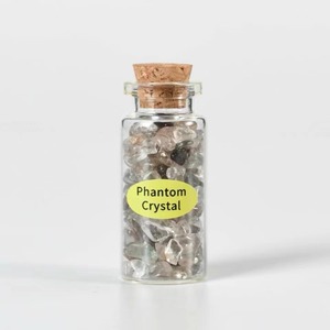 Venta al por mayor botella <span class=keywords><strong>de</strong></span> deriva <span class=keywords><strong>de</strong></span> grava <span class=keywords><strong>de</strong></span> cristal natural gema botella <span class=keywords><strong>de</strong></span> los deseos <span class=keywords><strong>mina</strong></span> marca regalos para niños - Product Image 1