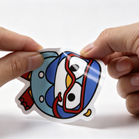 Pegatinas de Vinilo para Parachoques de Coche con Logotipo Recortado, Resistentes a los Rayos UV, Impresión de Serigrafía, Adhesivo Fuerte, Impermeables, Personalizadas de PVC