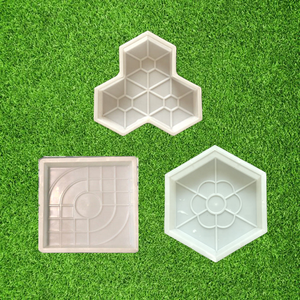 Batu Bata Plastik Keras Paving Pavers Cetakan Blok untuk Batu Bata Ukuran Standar untuk Batu Bata Beton - Product Image 2