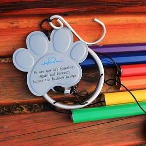 <span class=keywords><strong>Pet</strong></span> Memorial Windspiele Regenbogen brücke - Product Image 5