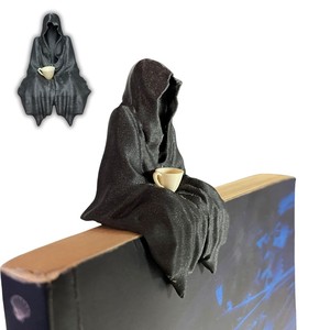 Nuova Decorazione Artigianale in Resina a Tema Gotico di Halloween: Misterioso Signore in Abito Nero, Figura <span class=keywords><strong>Fantasma</strong></span> Spaventosa per Commercio Transfrontaliero - Product Image 2