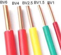 Câble électrique de boîtier Bvr, 450V/750V, 1.5mm/2.5mm, 4mm/6mm, de bonne qualité, prix d'usine, livraison gratuite