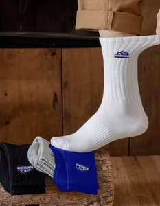 <b>High</b> Quality Custom Logo Manufacturer Cotton Men Women Crew <b>Socks</b> Personalized Design Happy Fun Sports <b>Socks</b> Wholesale - Product Image 5
