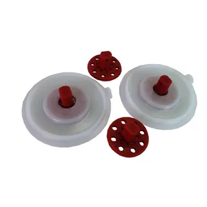 Plastic Suction Injection Molding Cup Sucker Screw For Retailed Display