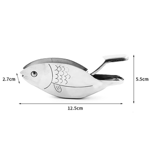 Exprimidor Manual de Limones en Forma de Pez, de Acero Inoxidable, Reutilizable, para Cítricos, Herramienta de Cocina - Product Image 5