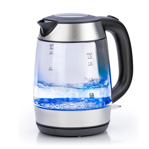 Appliances Kitchen Home <b>Tea</b> Kettle Glass <b>Tea</b> <b>Maker</b> Water BOIL Glass Teapot 1.8L Portable Cordless Electric Kettles - Product Image 1