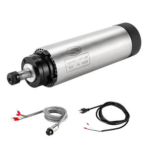 Oferta Especial: Motor de Husillo CNC Refrigerado por Aire Zhong Hua Jiang ER11 de 65 mm, 1.5KW, 110V/220V para Máquina de Grabado CNC - Product Image 1