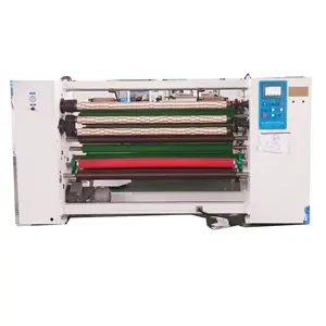 HJY-FQ09 Mistubihsi PLC Controlled Bopp Adhesive Tape Slitting Rewinding Machine