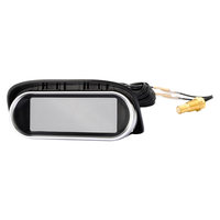 2-in-1 Digital Display Meter Water Temperature Voltage Oil Pressure Combination Meter 9V-36V Car Truck Horizontal Installation