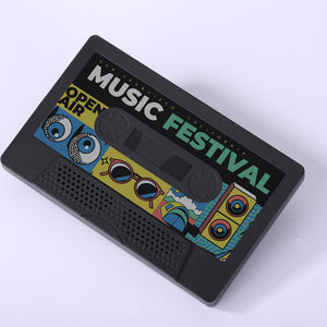 Enregistreur <span class=keywords><strong>Cassette</strong></span> Rétro Sans Fil Bluetooth 5.0 pour Haut-parleur Mini Ordinateur Portable Téléphone Portable Étanche avec Mémoire - Product Image 3