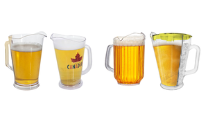 Thương Hiệu Tùy Chỉnh Logo Có Thể Tái Chế Rõ Ràng Nhựa 64 Oz 1.8L Công Suất Lớn Nhựa Bia Rượu Vang Trà Bình Với Xử Lý - Product Image 6