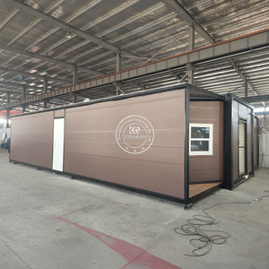 Cà phê cửa hàng xây dựng sang trọng 20ft thép cấu trúc <span class=keywords><strong>log</strong></span> <span class=keywords><strong>cabin</strong></span> Bộ dụng cụ prefab thanh container quán cà phê kiosk vận chuyển container nhà - Product Image 5