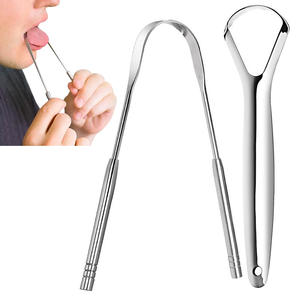 <span class=keywords><strong>Limpiador</strong></span> más barato <span class=keywords><strong>de</strong></span> alta calidad, raspador <span class=keywords><strong>de</strong></span> <span class=keywords><strong>lengua</strong></span> <span class=keywords><strong>de</strong></span> acero inoxidable, cuidado bucal, barredora <span class=keywords><strong>de</strong></span> mal aliento, herramienta <span class=keywords><strong>de</strong></span> salud - Product Image 1