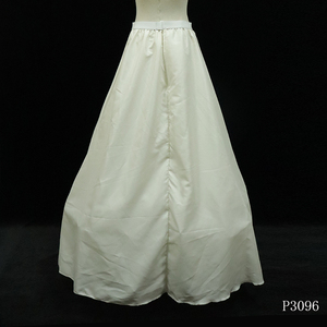 P3096 un jupon trapèze en filet à deux couches <span class=keywords><strong>sans</strong></span> cerceaux jupon <span class=keywords><strong>de</strong></span> <span class=keywords><strong>robe</strong></span> <span class=keywords><strong>de</strong></span> <span class=keywords><strong>mariée</strong></span> pour <span class=keywords><strong>mariée</strong></span> - Product Image 3