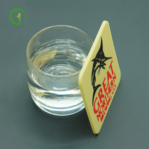 Tùy Chỉnh Chống-Trượt Tea Cup Đế Lót Ly PVC Silicone Vuông Thông Tư Hình Dạng Bán Buôn Miếng Đệm Cho Bảng Sử Dụng Đế Lót Ly Cho Đồ Uống - Product Image 2