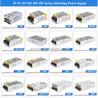 Alimentation à découpage AC/DC SMPS 5V 12V 24V 36V 48V 2A 3A 5A 10A 15A 20A 30A 40A 50A avec certification CE pour bande LED industrielle