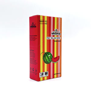Papel de fumar UASAL Kingsize Watermelon, natural, de combustión limpia y bajo residuo. - Product Image 4