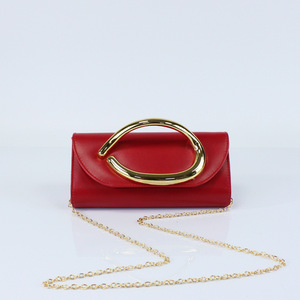 Sac à main en métal avec poignée amovible, chaîne bandoulière, pochette <span class=keywords><strong>de</strong></span> <span class=keywords><strong>soirée</strong></span> pour femme, idéal pour mariage, fête, bal <span class=keywords><strong>de</strong></span> promo - Product Image 2
