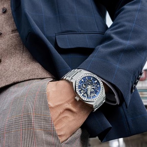 BG8801 <b>Watch</b> Valentine's Day Gift for Boyfriend German Automatic Skeleton <b>Mechanical</b> Luminous Business Men's <b>Watch</b> - Product Image 3