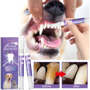 Gel de Cuidado Bucal Ecológico y Seguro para Perros y Gatos, Limpieza Dental, <span class=keywords><strong>Aliento</strong></span> Fresco, Antifúngico, Aroma Natural a Menta, Solución Dental - Product Image 3