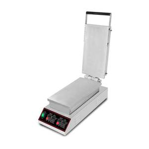 Machine à gaufres électrique commerciale en acier inoxydable pour gaufrettes croustillantes, rouleaux d'œufs faits main et snacks - Product Image 6