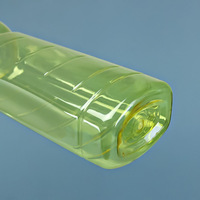 Bouteille de savon liquide à vaisselle en plastique de 500ml 16oz nettoyant transparent pour sol nettoyant pour vaisselle emballage de récipient de cuisine